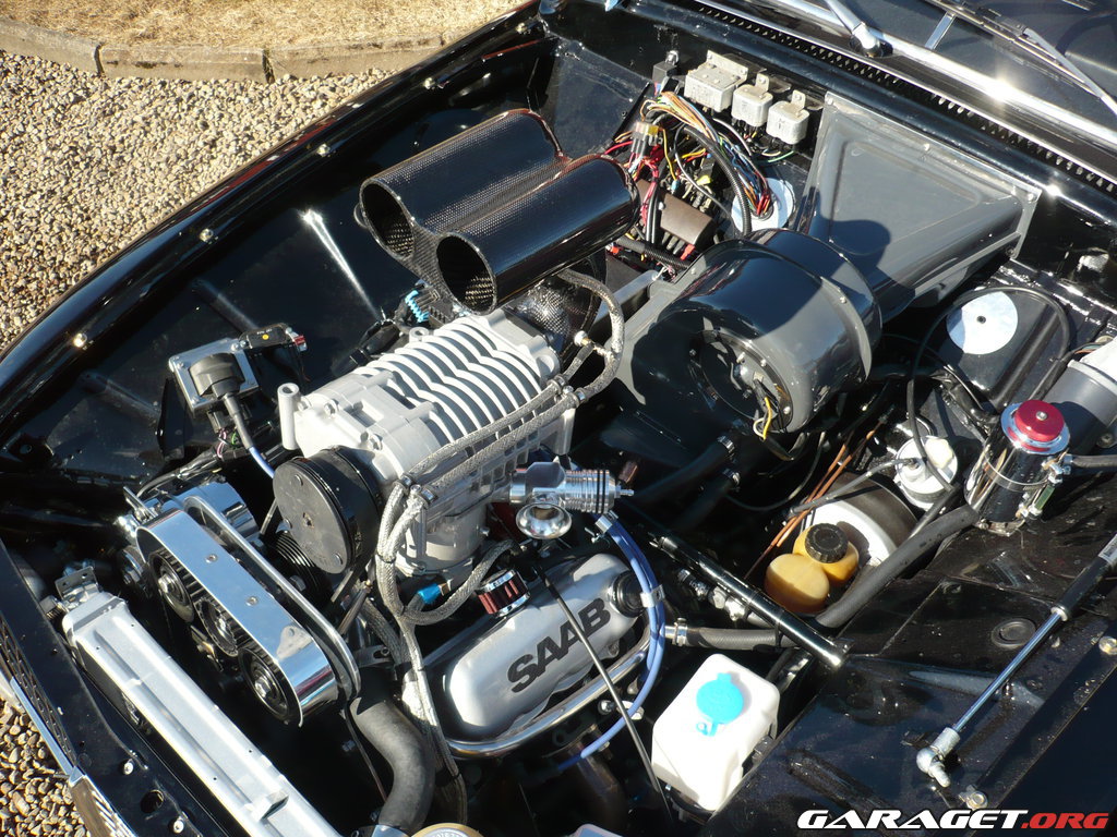 SAAB 95 с двигателем V4 и супернаддувом, фото 13.