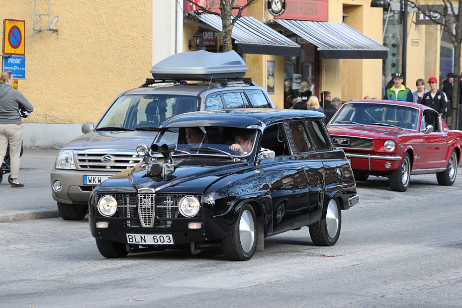 SAAB 95 с двигателем V4 и супернаддувом, фото 16.