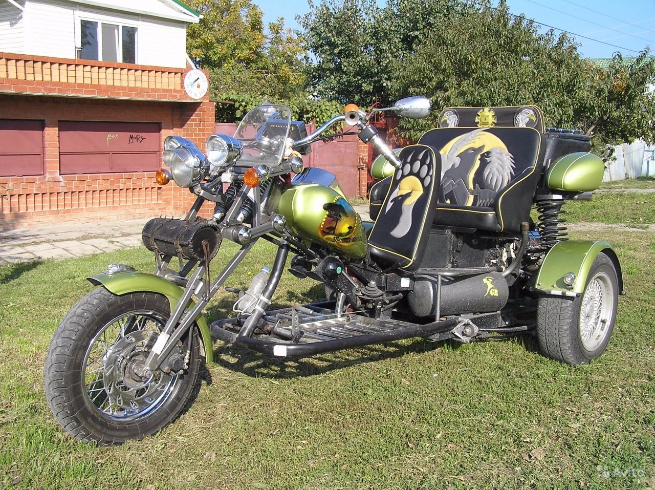 Трайк с двигателем V4 МеМЗ, фото 01.
