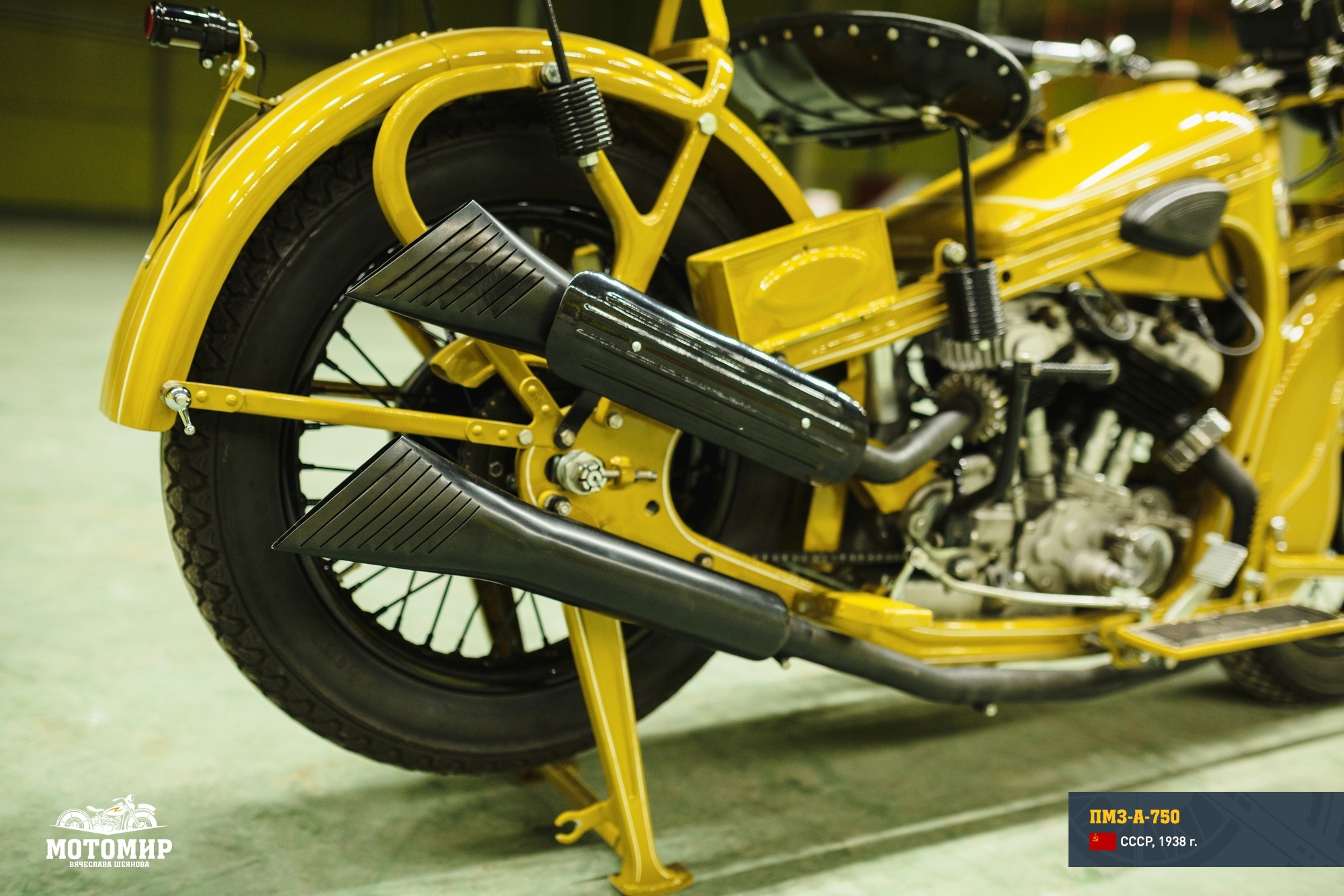 Мотоцикл ПМЗ-А-750, единственный советский мотоцикл с двигателем V-Twin, фото 11.