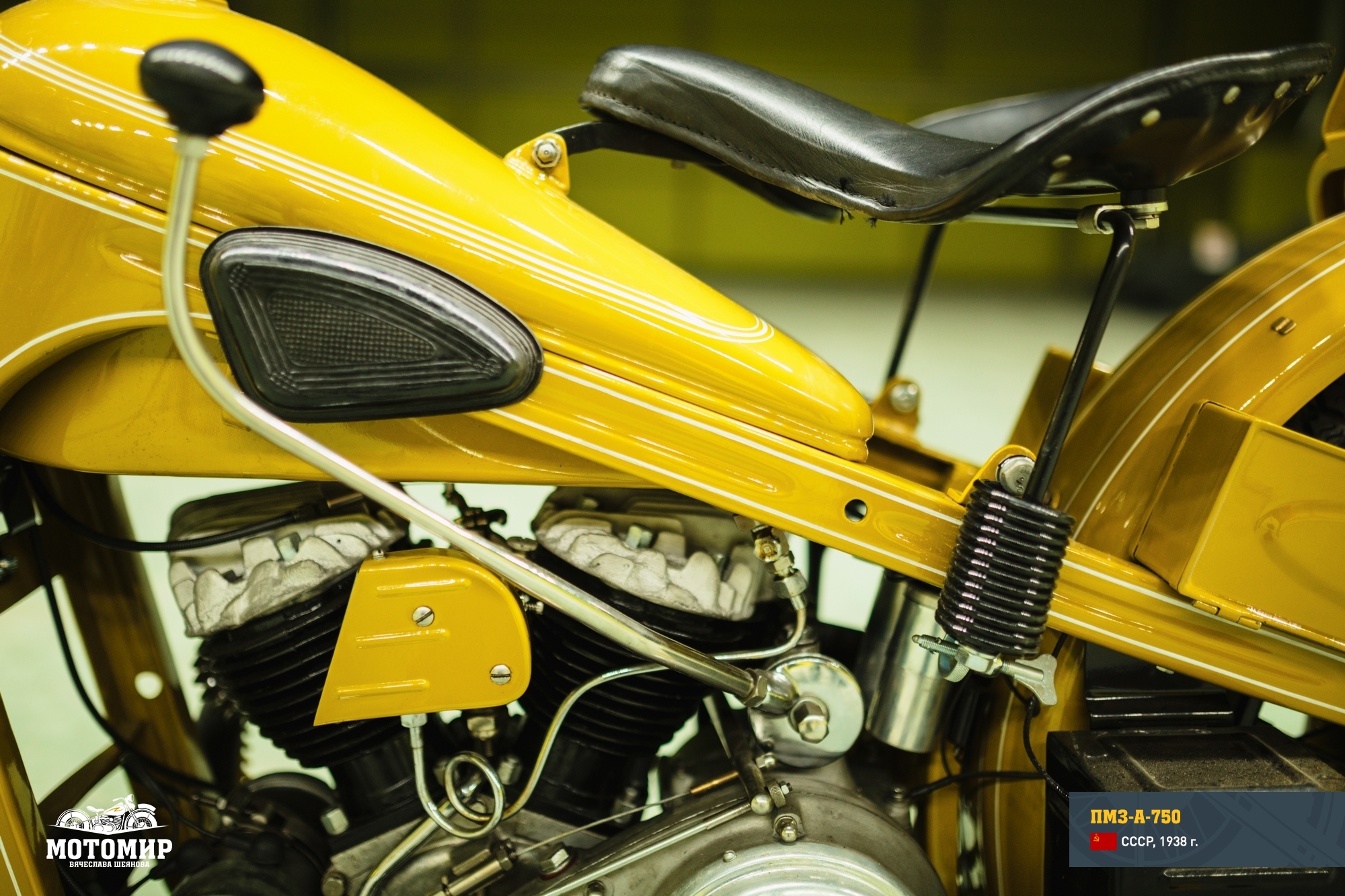 Мотоцикл ПМЗ-А-750, единственный советский мотоцикл с двигателем V-Twin, фото 13.