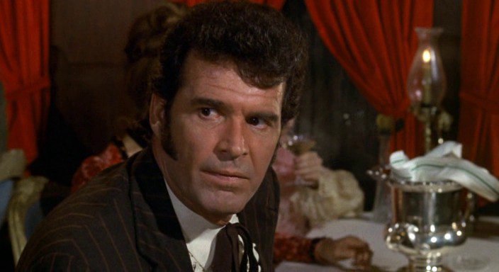 Джеймс Гарнер в роли Латиго Смита в фильме Поддержи своего стрелка (1971)