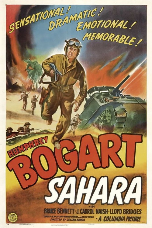 Сахара 1943, постер к фильму