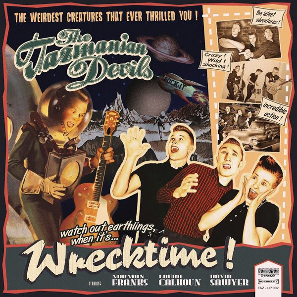 The Tazmamian Devils, Wrecktime! CD