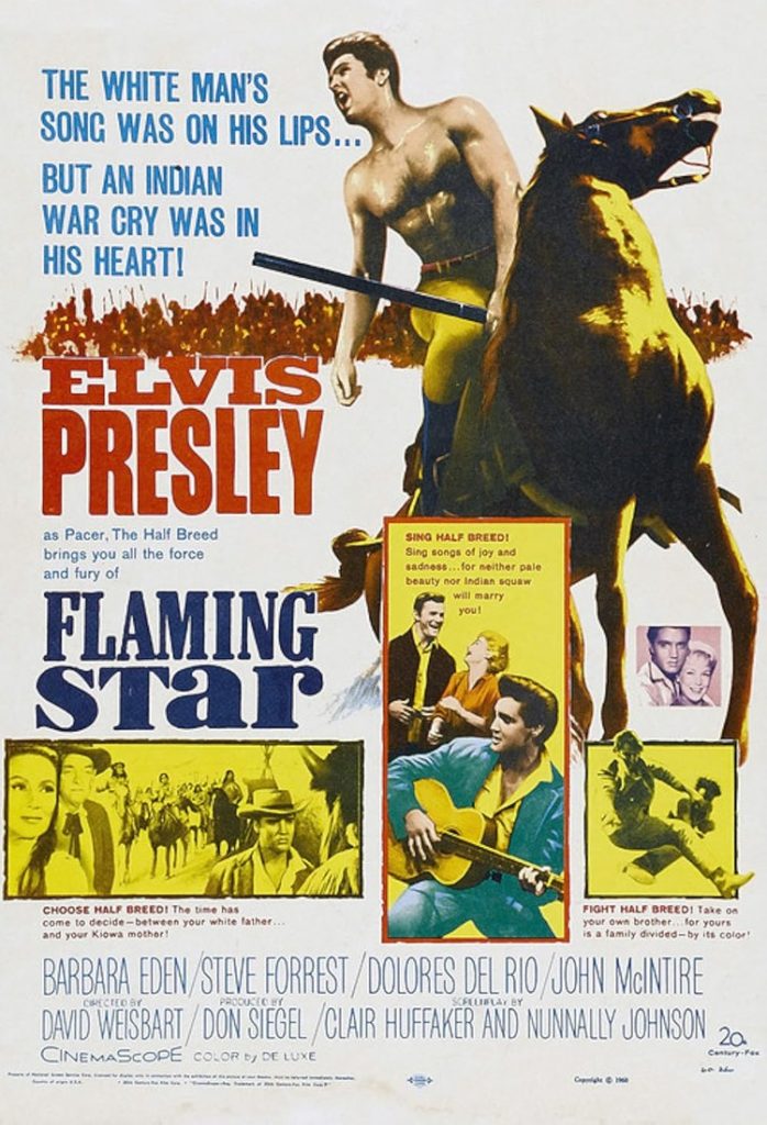 Оригинальный постер фильма Flaming Star 1960 