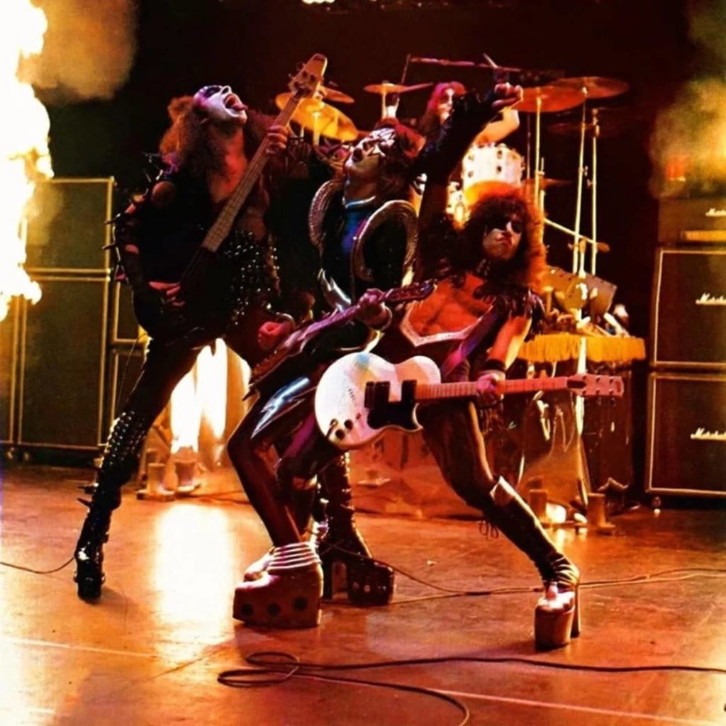 Группа KISS в 70х