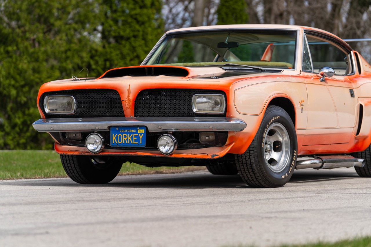1967 Plymouth Barracuda из фильма Корки, экстерьер, фото 2.
