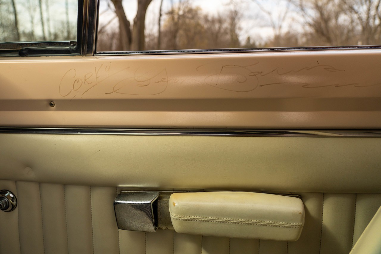 1967 Plymouth Barracuda из фильма Корки, интерьер, фото 2.