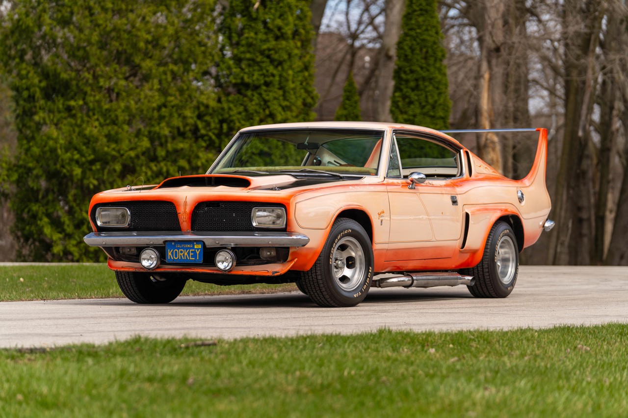 1967 Plymouth Barracuda из фильма Корки, экстерьер, фото 20.