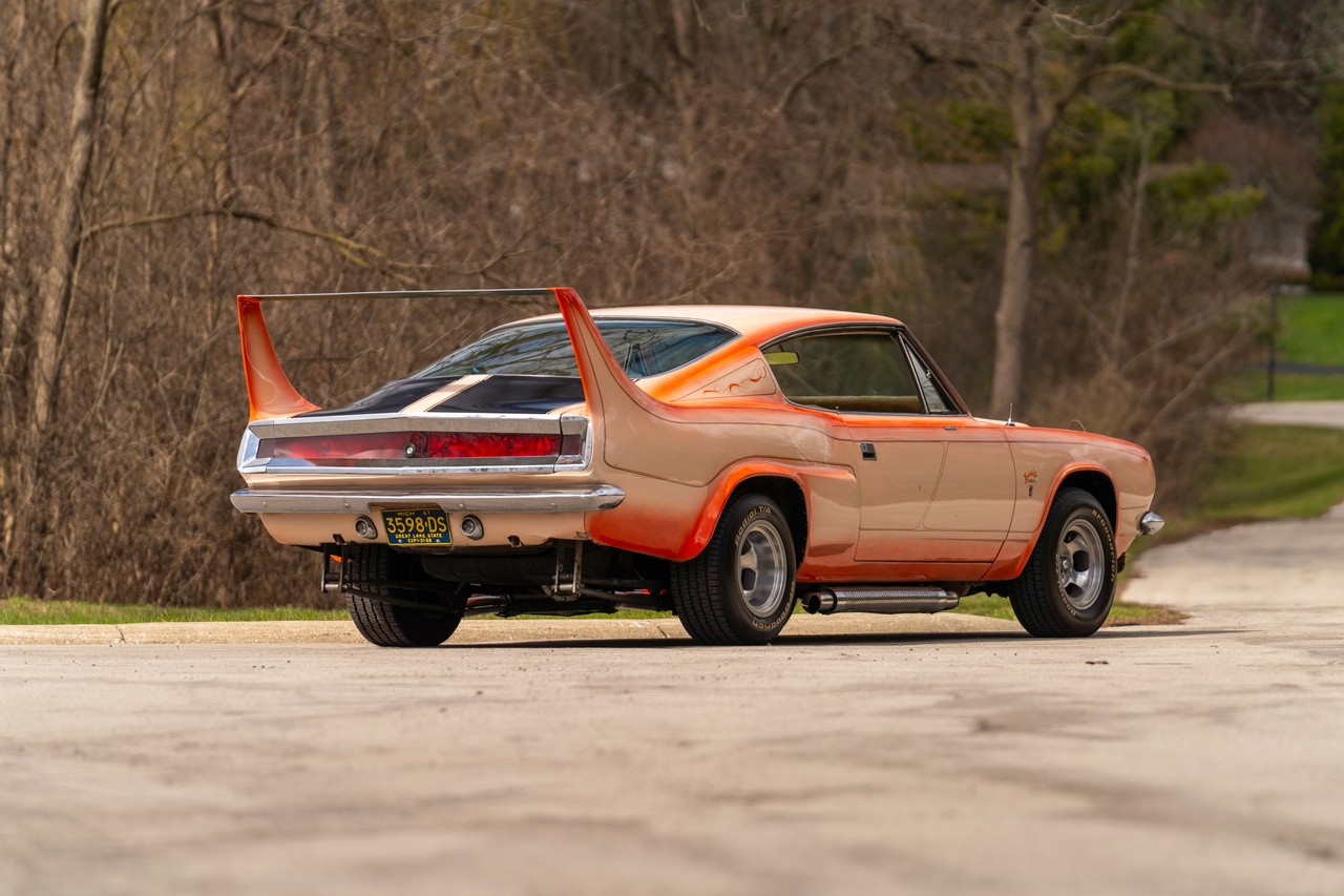1967 Plymouth Barracuda из фильма Корки, экстерьер, фото 22.