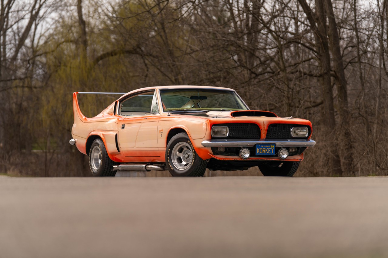 1967 Plymouth Barracuda из фильма Корки, экстерьер, фото 25.