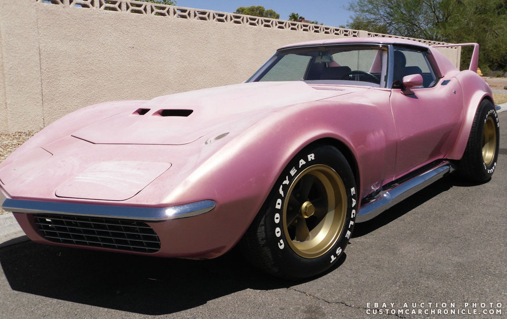 Кастомный Chevrolet Corvette 1969-ого года, покрашенный Ларри Ватсоном, фото 01.