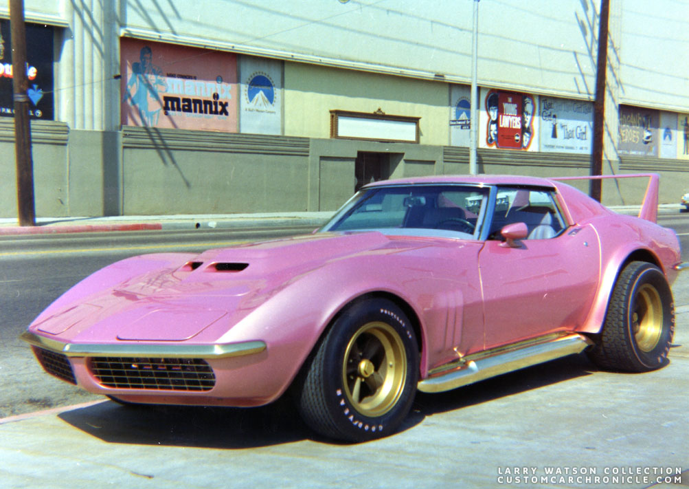 Кастомный Chevrolet Corvette 1969-ого года, покрашенный Ларри Ватсоном, фото 02.