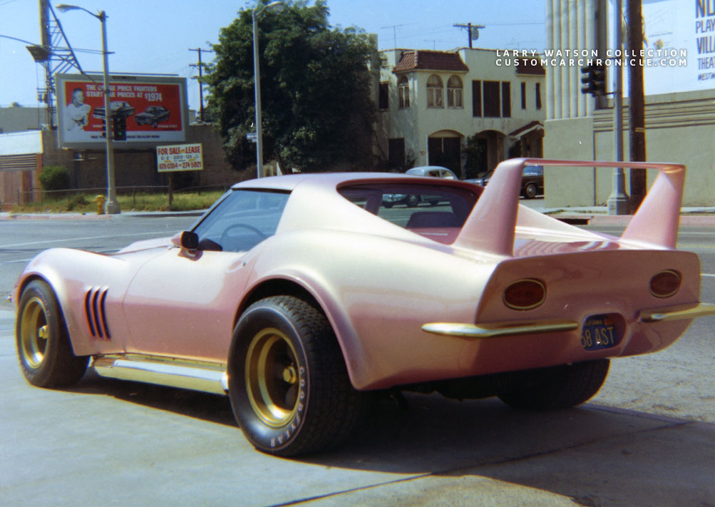 Кастомный Chevrolet Corvette 1969-ого года, покрашенный Ларри Ватсоном, фото 03.