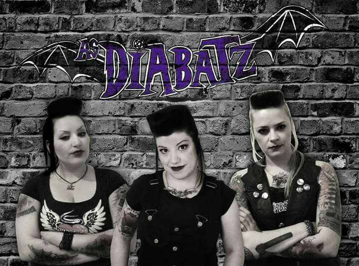 As Diabatz, фото женского сайкобилли трио