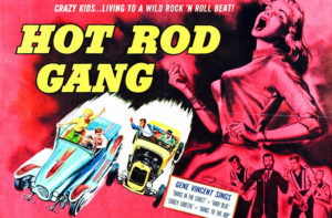 Постер фильма Hot Rod Gang 1958-ого года.