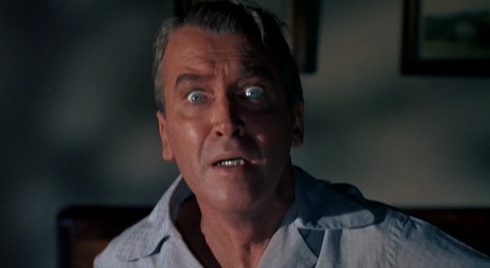 Джеймс Стюарт, кадр из фильма Головокружение, Vertigo, 1958