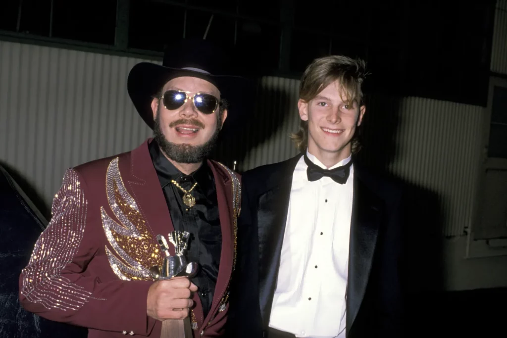 Hank Williams Jr., Hank Williams III, 24th Annual Academy of Country Music Awards, April 10th, 1989