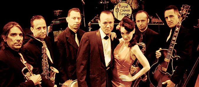 Royal Crow Revue, нео свинг благославленный Голливудом