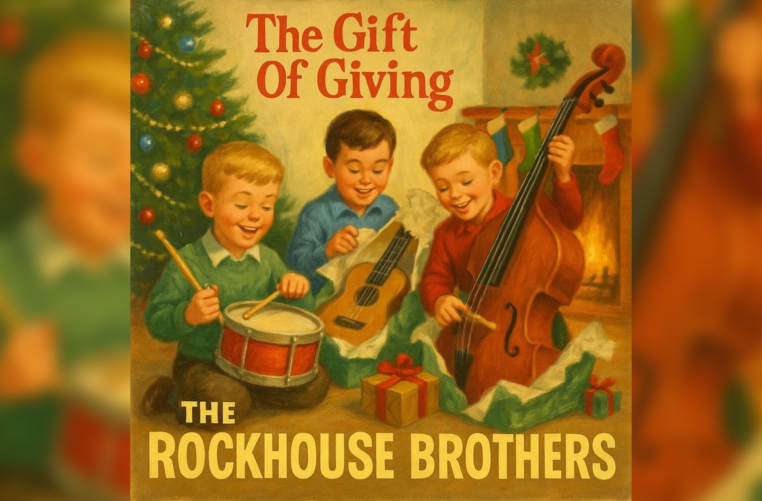 rockhouse brothers, gift of giving 2025, обзор рождественского альбома