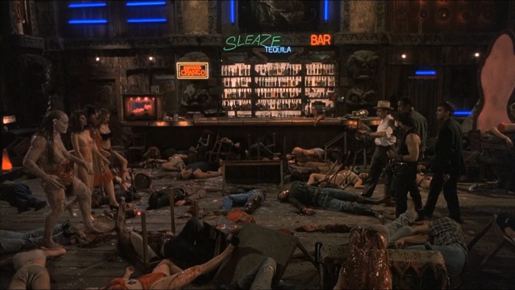 сражение с вампирами, От заката до рассвета