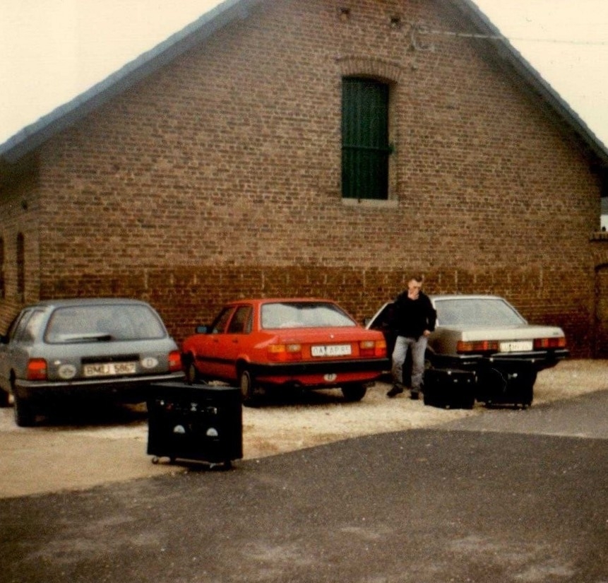 Стас Богорад в Германии 1995 во время записи альбома Angry Heart