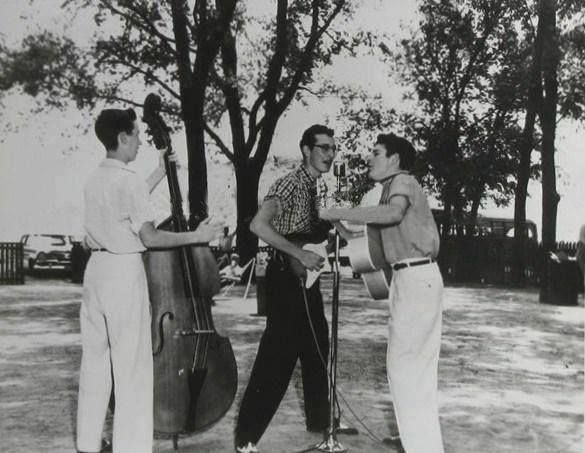 Larry Welborn, Buddy Holly, Bob Montgomery 