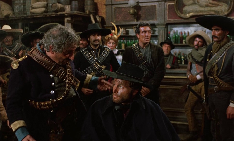 django-1966-004 Мексиканцы в городе, Джанго когда-то спас генералу жизнь