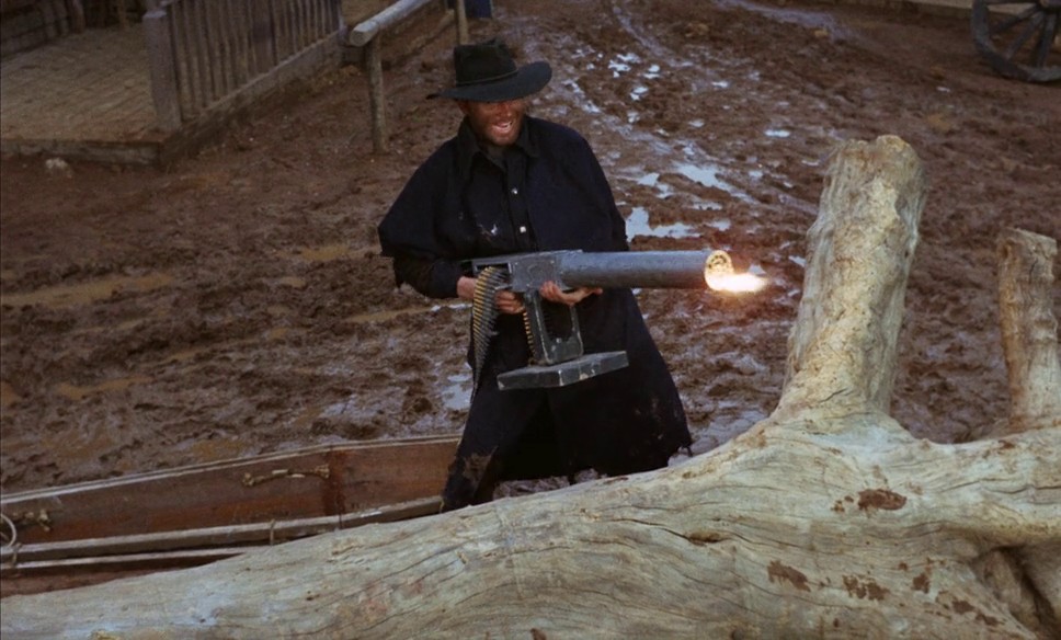 django-1966-007 Джанго стреляет из пулемета