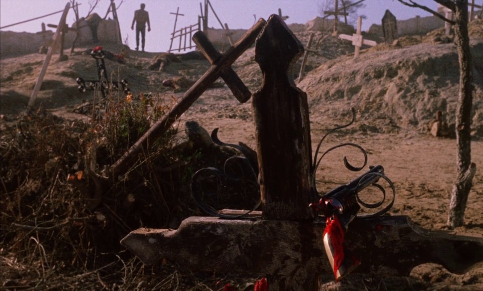 кладбище и револьвер Джанго, финальные кадры