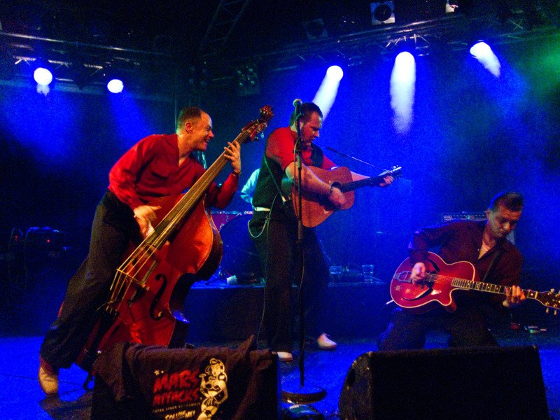 Mars Attacks, концертное фото