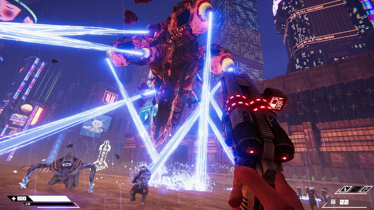 Turbo Overkill, скриншот из игры