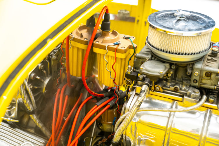1932 Ford фаэтон хот-род Tom's Tub II из клипа Van Halen - Hot For Teacher, двигатель, фото 05.
