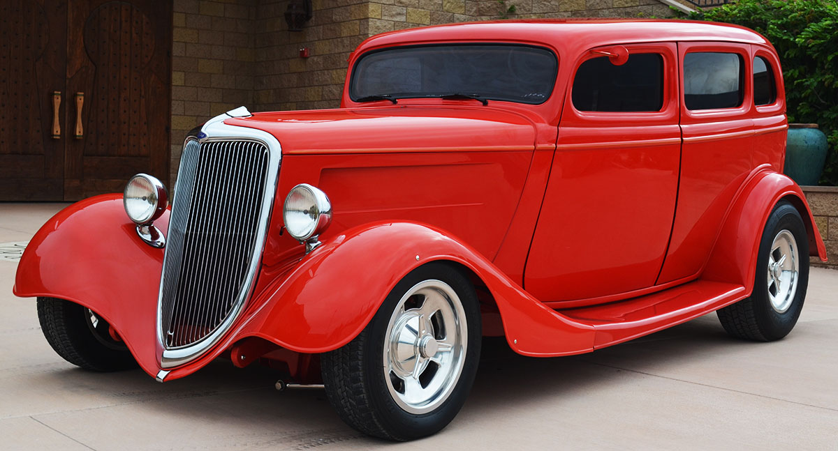 1934 Ford седан стрит-род Эдди Ван Халена, фото 02.