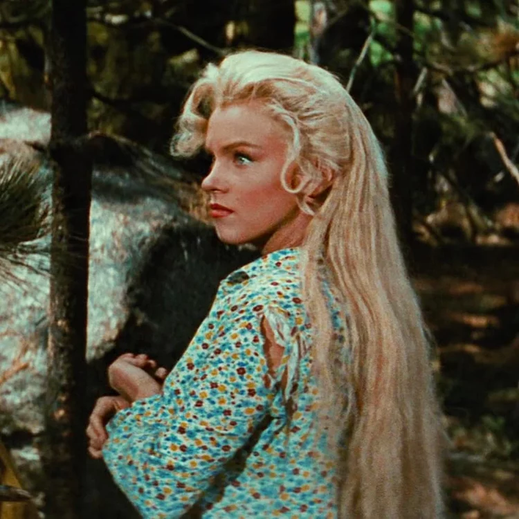 marilyn-in-river-of-no-return-1954-01 Мэрилин Монро в фильме Река не течет вспять 1954