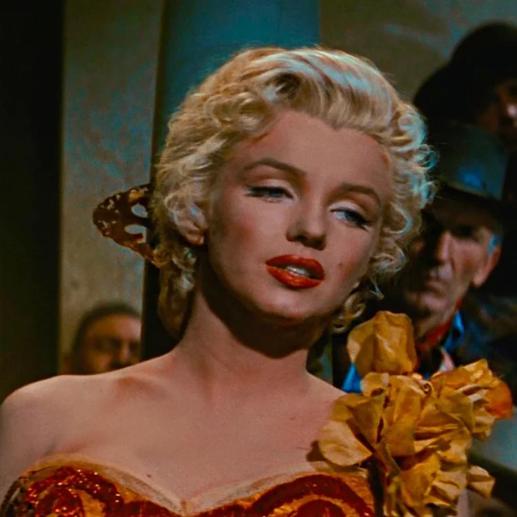 marilyn-in-river-of-no-return-1954-02 Мэрилин Монро в фильме Река не течет вспять 1954