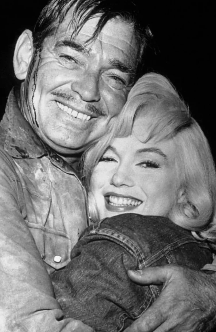 marilyn-monroe-clark-gable-02 Кларк Гейбл и Мэрилин Монро