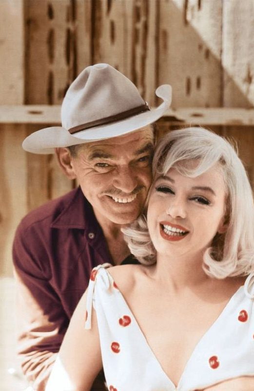 marilyn-monroe-clark-gable-03 Кларк Гейбл и Мэрилин Монро