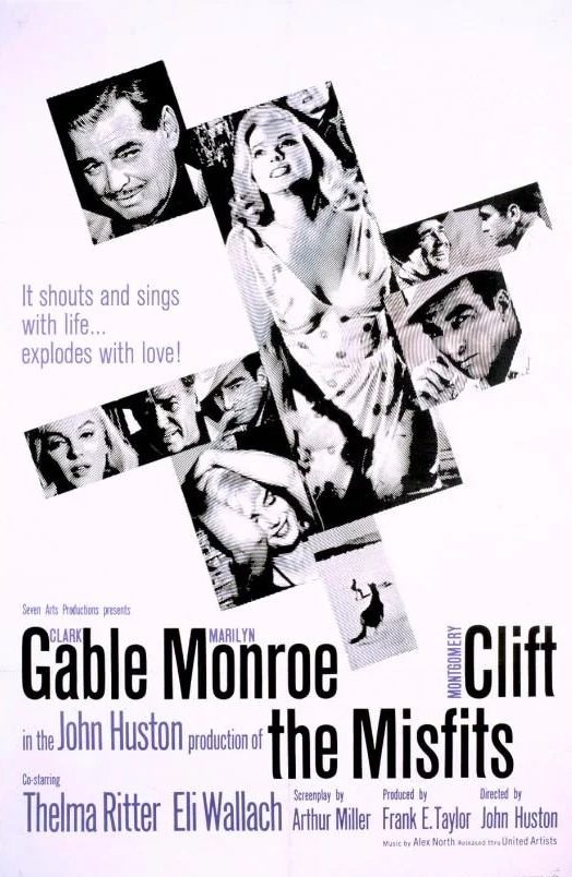 the-misfits-1961 постер фильма The Misfits (1961)