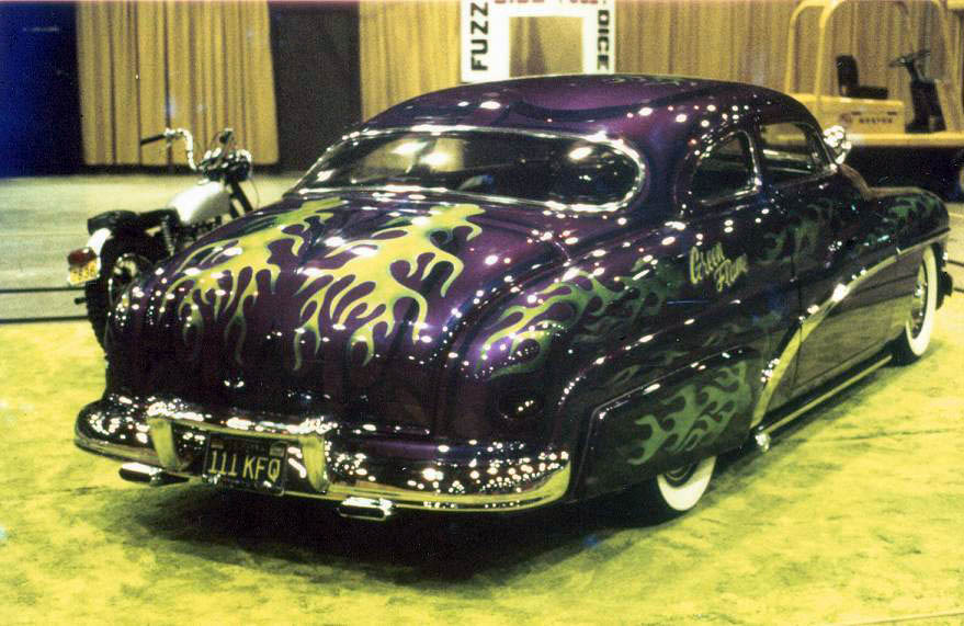 Кастомный Mercury 1950-ого года Rudy's Green Flame, фото 7.