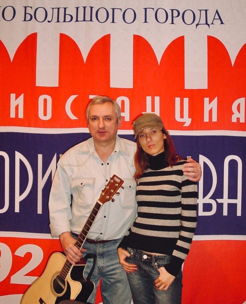 Валерий Шаповалов с дочерью Юлией
